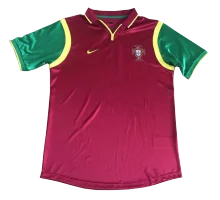 Retro World Cup Portugal Home 1:1 Quality Soccer Jersey  1998