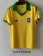 Retro Brazil  Home Fans    1:1 Quality Soccer Jersey  1978