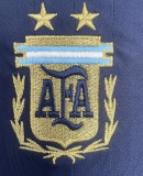 Retro Argentina Away Long Sleeve  1:1 Quality Soccer Jersey  2006
