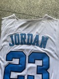 NBA North Carolina #23 white shirt