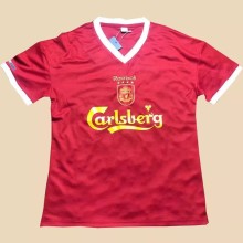 Retro 2000-2001 Liverpool Home European  1:1 Quality Soccer Jersey