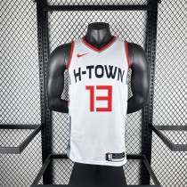 Houston Rockets  City Edition White #13  HARDEN 1:1 Quality NBA  Season Jerseys 2020