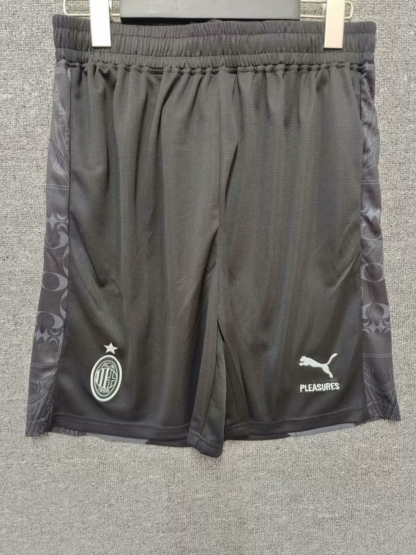 AC Milan fourth away shorts pants 1:1 Quality Soccer Jersey  24-25