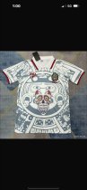 Retro Mexico Away  special Halloween  white  1:1 Quality Soccer Jersey   1998