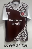 Retro St. Pauli  Home Fans 1:1 Quality Soccer Jersey 1994