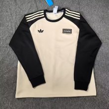 Adidas Clover Hoodie Yellow Jacket  Tracksuit  1:1 Quality Soccer Jersey  25-26