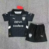 Monterrey away  kids  1:1 Quality Soccer Jersey   24-25