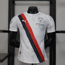 Manchester City away Player  1:1 Quality Soccer Jersey   25-26