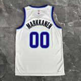Utah Jazz  White #00 MARKKANEN 1:1 Quality NBA  Season Jerseys 2026