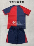 Cagliari Calcio Home Fans (kids and man ) 1:1 Quality Soccer Jersey 25-26