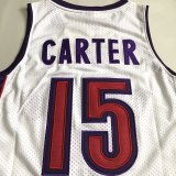 Toronto Raptors White #15 CARTER NBA Jerseys  25-26