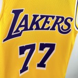Los Angeles Lakers  kids yollow #77 DBNCIC NBA Jerseys  2023