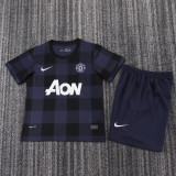 Retro Manchester United away Kids  2013-2014