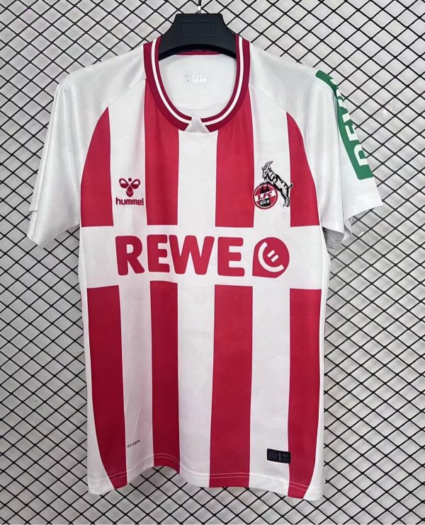 Koln Home  Fans 1:1 Quality Soccer Jersey   25-26