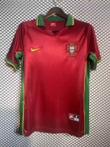 Retro   Portugal Home 1:1 Quality Soccer Jersey   1997-1998