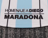Retro Argentina Maradona Commemorative home Kids 1:1 Quality Soccer Jersey  2000