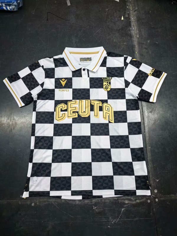 AD Ceuta Retro Fans 1:1 Quality Soccer Jersey   25-26