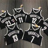 Brooklyn Nets Black #11 IRVING 1:1 Quality NBA  Season Jerseys 75 Year