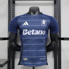 Aston Villa third away player 1:1 Quality Soccer Jersey   24-25