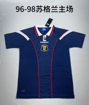 Retro  Scotland  home 1:1 Quality Soccer Jersey  1996-1998