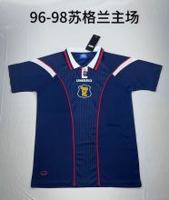 Retro  Scotland  home 1:1 Quality Soccer Jersey  1996-1998