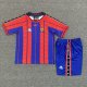 Retro Barcelona home kids 1:1 Quality Soccer Jersey 1997-1998