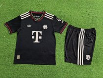 Bayern Munich Third Away Kids player 1:1 Quality Soccer Jersey  25-26