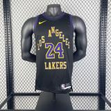 Los Angeles Lakers Kobe #24 BRYANT  Black City Edition  1:1 Quality NBA  Season Jerseys  2026