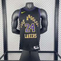 Los Angeles Lakers Kobe #24 BRYANT  Black City Edition  1:1 Quality NBA  Season Jerseys  2026