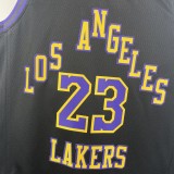 Los Angeles Lakers  Black  #23 JAMES 1:1 Quality NBA Season Jerseys  2026