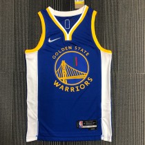 Golden State Warriors White Blue Mexico Retro #11 THOMPSON 1:1 Quality NBA Season Jerseys  75 Year