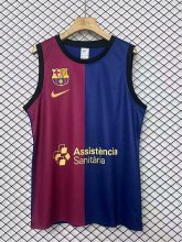 Barcelona  Basketball  vest  Fans   1:1 Quality Soccer Jersey   24-25