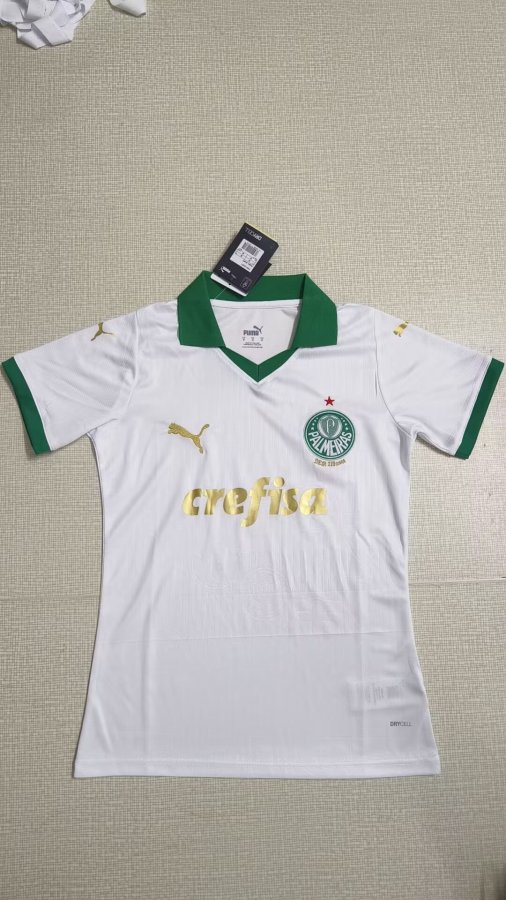 Palmeiras Away  Women 1:1 Quality Soccer Jersey    24-25