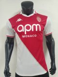Monaco Home  player  1:1 Quality Soccer Jersey   24-25