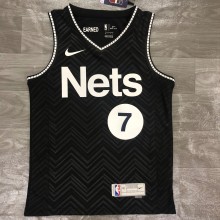 Brooklyn Nets Reward Edition Black #7 DURANT 1:1 Quality NBA  Season Jerseys 2021