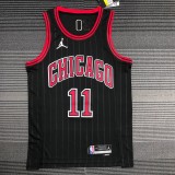 Chicago Bulls Black #11  DEROZAN  1:1 Quality NBA  Season Jerseys  75 Year