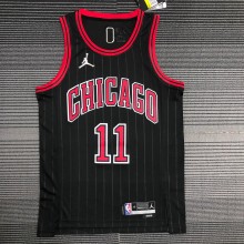Chicago Bulls Black #11  DEROZAN  1:1 Quality NBA  Season Jerseys  75 Year