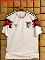 Retro England Home  1:1 Quality Soccer Jersey   1990
