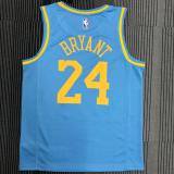 Los Angeles Lakers Kobe #24 BRYANT  Blue Minneapolis NBA Jersey
