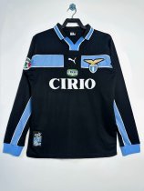 Retro  Lazio Away Long  1:1 Quality Soccer Jersey  1998