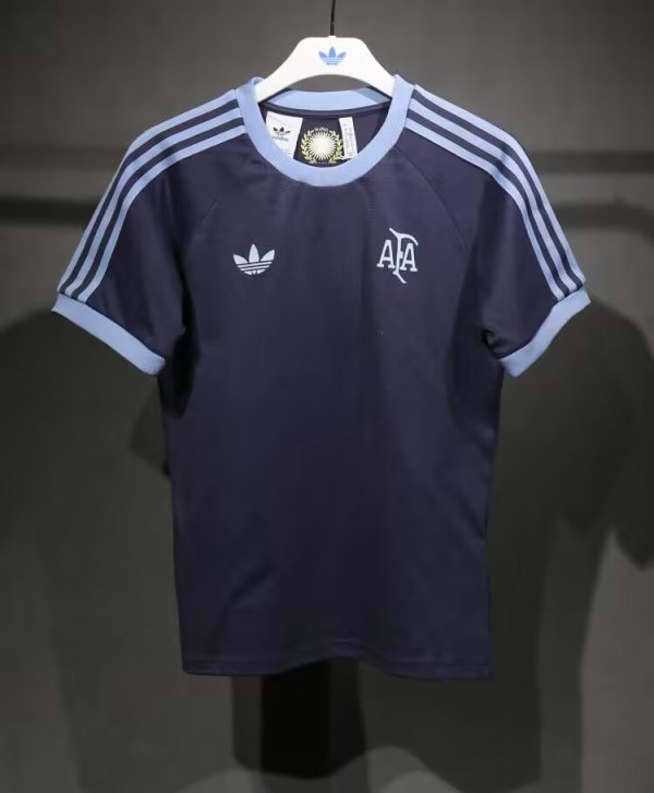 Argentina pure cotton t-short Special Edition  Fans  1:1 Quality Soccer Jersey   25-26