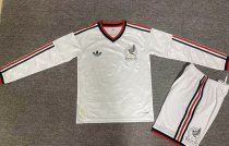 Mexico Away Kids  long sleeve 1:1 Quality Soccer Jersey 26-27 (2026)