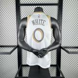 Chicago Bulls White City Edition #0 WHITE 1:1 Quality NBA  Season Jerseys 2025