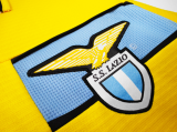Retro  Lazio Away Yollow 1:1 Quality Soccer Jersey  1998