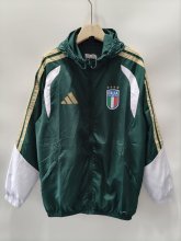 Italy Windbreaker Green 1:1 Quality Soccer Jersey  26-27 （2026）