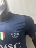 Napoli UEFA Champions League Third Away player  1:1 Quality Soccer Jersey  25-26