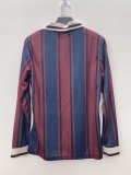 Barcelona polo 125 year Special Edition Long Sleeve fans 1:1 Quality Soccer Jersey   25-26
