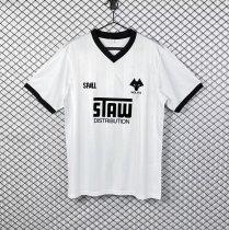 Retro Wolves Away Fans  1:1 Quality Soccer Jersey  1986-1988