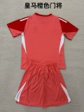 Real Madrid  goalkeeper kids 1:1 Quality Soccer Jersey  25-26