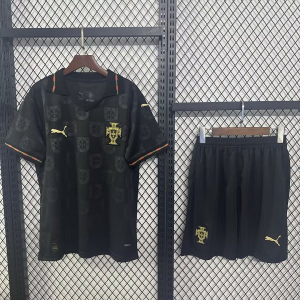Portugal  Home With Pants Sets Fans 1:1 Quality Soccer Jersey  26-27(2026)